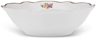 Karaca Forever Bone China Antique 24-Piece Dinner Set for 6 People, Multicolor Floral Dinnerware Set, Lightweight Fine China Plates and Bowls, Microwave and Dishwasher Safe Tableware - Image 5