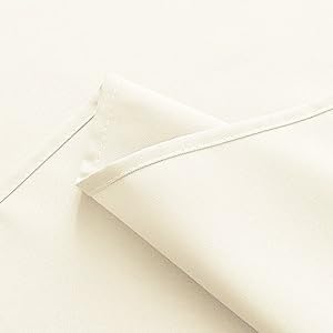 Hiasan Cloth Napkins Set of 6, 20 x 20 Inch, Ivory - Image 5