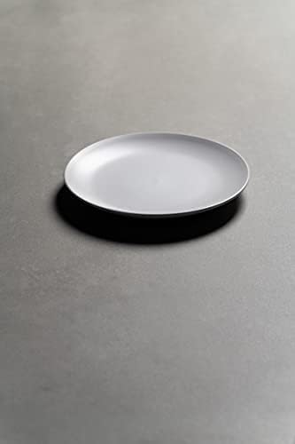 10 Strawberry Street Wazee Matte 8.25" Coupe Salad Plate, Set of 6, White - Image 5