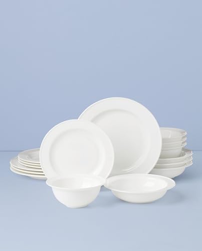 Lenox Studio 1414 Rimmed Bone China 16-Piece Dinnerware Set for 4 - Image 2