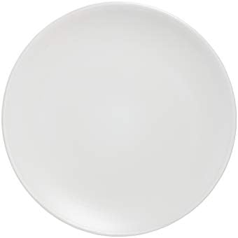 10 Strawberry Street Wazee Matte 8.25" Coupe Salad Plate, Set of 6, White - Image 3