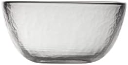 Fortessa Los Cabos Glass Dinnerware Collection, Dessert Snack Bowl (Set of 4), 5 Inch/12.5oz, Clear by Unknown