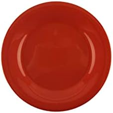 G.E.T. 9" Heavy-Duty Wide Rim Melamine Dessert Plate 4 - Image 3