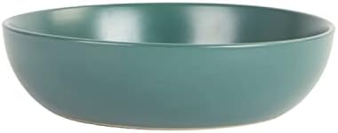 10 Strawberry Street Wazee Matte 9"/48oz Serving Bowl, Set of 2, Emerald Green - Image 5