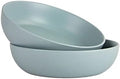 10 Strawberry Street Wazee Matte 9"/48oz Serving Bowl, Set of 2, Mineral Blue by 10StrawberryStreet