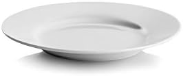 10 Strawberry Street 6" Catering Round Appetizer Plate, Set of 12,White - Image 2