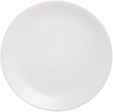 10 Strawberry Street Wazee Matte 10.5" Coupe Dinner Plate, Set of 6, White - Image 3