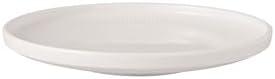 Villeroy & Boch Afina Collection Bread Plate, Premium Porcelain, Made in Germany, Small Plate for Appetizers, Dishwasher and Microwave Safe, 6.75 in Diameter, Stackable, Rich, Creamy White - Image 2