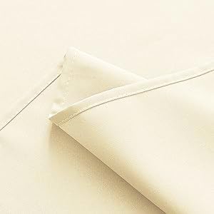 Hiasan Cloth Napkins Set of 6, 18 x 18 Inch, Champagne - Image 5