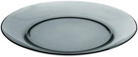 STP GOODS Glass Plates Set of 4 – Borosilicate Salad & Dessert Plates, Transparent Glass Appetizer Plates, Microwave & Dishwasher Safe Tableware - Image 3