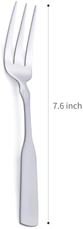 Stainless Steel 3-Tine Dinner Fork Set of 6 - Image 2