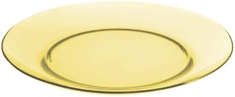 STP GOODS Glass Plates Set of 4 – Borosilicate Salad & Dessert Plates, Transparent Glass Appetizer Plates, Microwave & Dishwasher Safe Tableware - Image 6