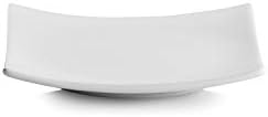 10 Strawberry Street 6" Catering Square Coupe Appetizer Plate, Set of 12,White - Image 2