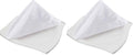 EHouseHome Damask Jacquard Cloth Napkins Waterproof Spillproof Polyester Fabric Napkins White, Set of 12, 17 x 17 Inch (Pack of 2) by EHouseHome