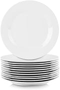 10 Strawberry Street 10.5" Catering Round Dinner Plate, Set of 12 , White by 10StrawberryStreet