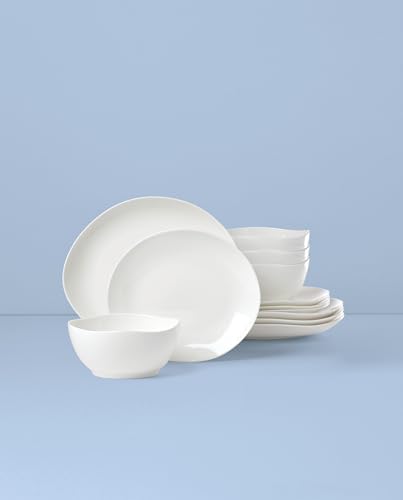 Lenox Studio 1414 Curve Bone China 12-Piece Dinnerware Set for 4 - Image 5