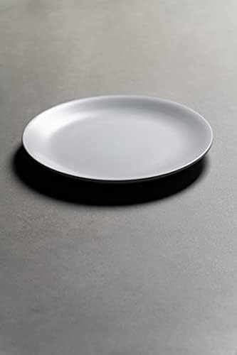 10 Strawberry Street Wazee Matte 10.5" Coupe Dinner Plate, Set of 6, White - Image 5