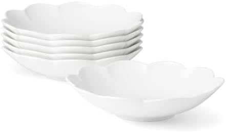 Lenox Studio 1414 Scallop Pasta Bowls Set For 6 by Lenox
