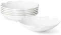 Lenox Studio 1414 Scallop Pasta Bowls Set For 6 by Lenox