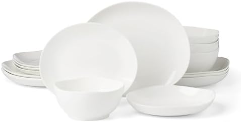 Lenox Studio 1414 Curve Bone China 16-Piece Dinnerware Set for 4 by Lenox