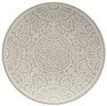 Fortessa Havana Vitrified China Coupe Rimless Plate 4 Pack, Gray, Bread and Butter Plate, 6.25 Inch by Unknown