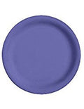 Yanco MS-109BU Mile Stone Narrow Rim Round Plate, 9" Diameter, Melamine, Bule Color, Pack of 24