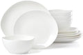 Lenox Studio 1414 Curve Bone China 12-Piece Dinnerware Set for 4 by Lenox