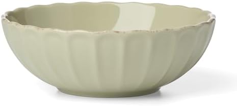 Lenox French Perle Scallop Matcha Stoneware 18-Piece Dinnerware Set for 6 - Image 4