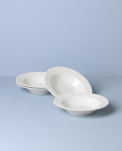 Lenox 897294 Tin Can Alley Rimmed Pasta/Soup Bowls, Set of 4 - Image 2