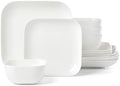 Lenox Studio 1414 Square Bone China 12-Piece Dinnerware Set for 4 by Lenox