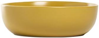 10 Strawberry Street Wazee Matte Coupe Dinnerware, Bowl, Yellow, Set of 6 - Image 2