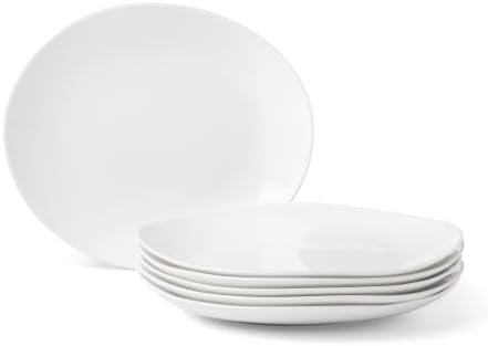 Lenox Studio 1414 Curve Accent Plates Set For 6 by Lenox