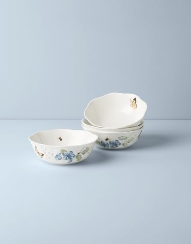 Lenox Butterfly Meadow 4-Piece All-Purpose Bowls, Salad Bowl Set for 4 - Image 5
