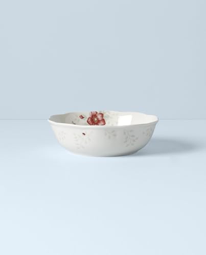 Lenox Butterfly Meadow Porcelain 4-Piece Soup Bowl Set for 4, 32oz - Image 4