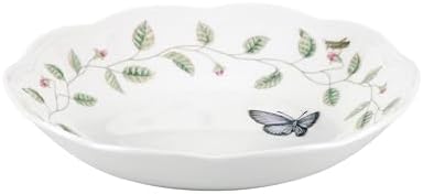 Lenox Butterfly Meadow Porcelain Pasta Bowl Set for 4, 20oz - Image 2