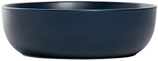 10 Strawberry Street Wazee Matte Coupe Dinnerware, Bowl, Dark Blue, Set of 6 - Image 2