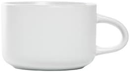 10 Strawberry Street Wazee Matte 4.75"/22 oz Oversized Mug, Set of 6, White - Image 6