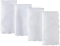 Newbridge Holiday Ribbons Bows White Napkins, Set of 4 by HomeBargainsPlus