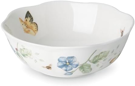Lenox Butterfly Meadow 4-Piece All-Purpose Bowls, Salad Bowl Set for 4 - Image 2