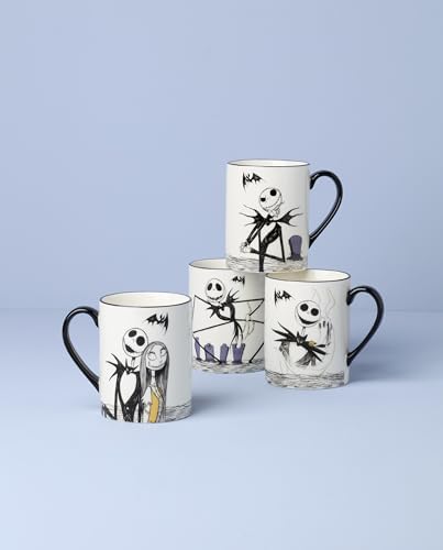 Lenox Nightmare Before Christmas Porcelain Halloween Mug Set for 4 - Image 2