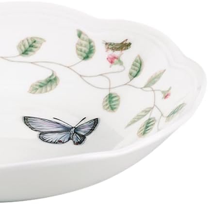 Lenox Butterfly Meadow Porcelain Pasta Bowl Set for 4, 20oz - Image 3