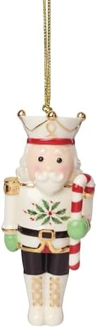 Lenox Holiday Accent Nutcracker Hanging Christmas Ornament by Lenox