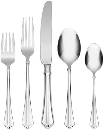Oneida Juilliard 45-Piece 18/10 Silverware Set for 8, Flatware by Oneida