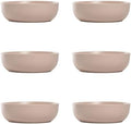 10 Strawberry Street Wazee Matte Coupe Dinnerware, Bowl, Blush, Set of 6 by 10StrawberryStreet
