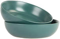 10 Strawberry Street Wazee Matte 9"/48oz Serving Bowl, Set of 2, Emerald Green by 10StrawberryStreet