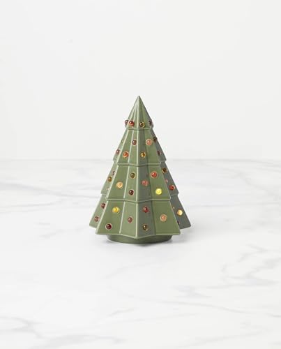 kate spade new york Evergreen Small Lit Tree Christmas Figurine - Image 3