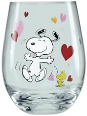 Lenox Snoopy Valentine's Day Entertaining Collection, Tumbler Set, 4-Piece by Lenox