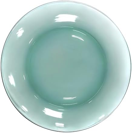 STP GOODS Glass Plates Set of 4 – Borosilicate Salad & Dessert Plates, Transparent Glass Appetizer Plates, Microwave & Dishwasher Safe Tableware - Image 6