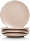 10 Strawberry Street Wazee Matte Coupe Dinnerware, Salad Plate, Blush, Set of 6 by 10StrawberryStreet