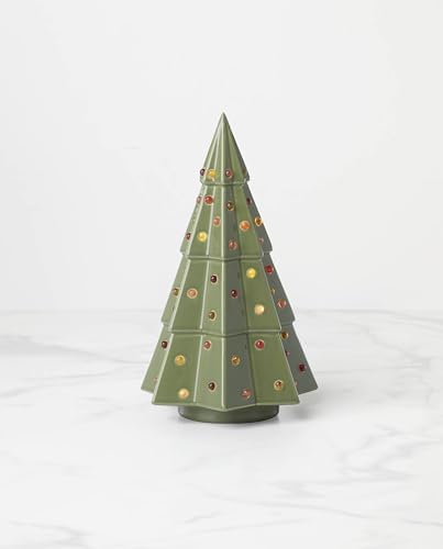 kate spade new york Evergreen Large Lit Tree Christmas Figurine - Image 3